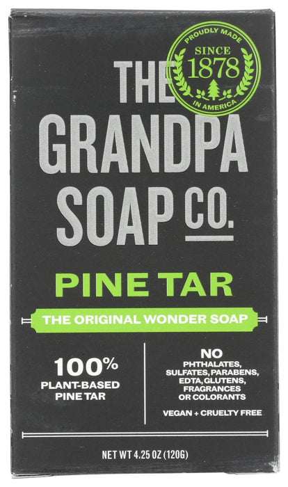 GRANDPA'S: Wonder Pine Tar Soap, 4.25 Oz