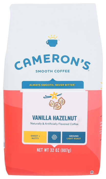 CAMERONS COFFEE: Coffee Vanilla Hazelnut, 32 OZ