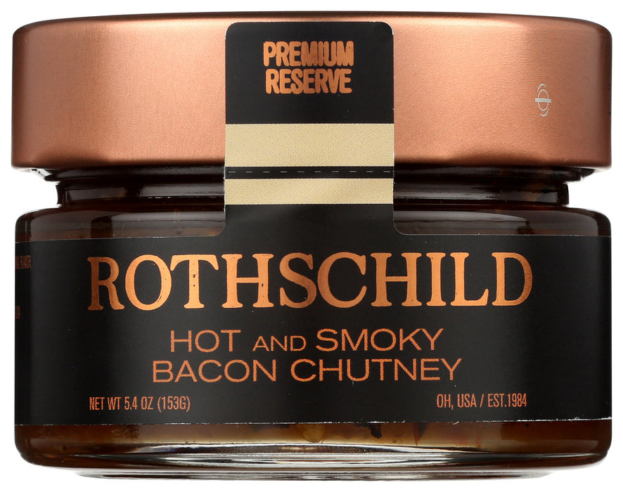 ROTHSCHILD: Hot And Smoky Bacon Chutney, 5.4 oz