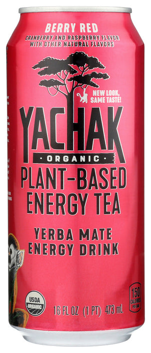 YACHAK ORGANIC: Tea Berry Red Org, 16 FO