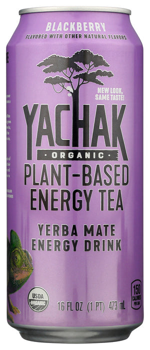 YACHAK ORGANIC: Organic Blackberry Tea, 16 fo