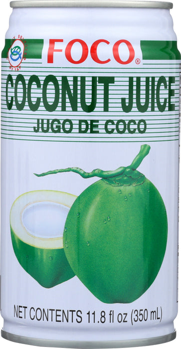 FOCO: Juice Coconut, 11.8 oz