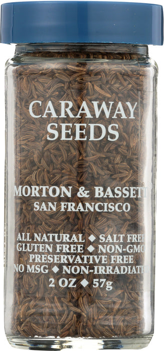 MORTON & BASSETT: All Natural Caraway Seeds, 2 oz
