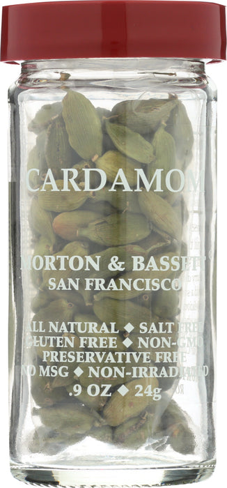 MORTON & BASSETT: Spices Cardamom, 0.9 oz