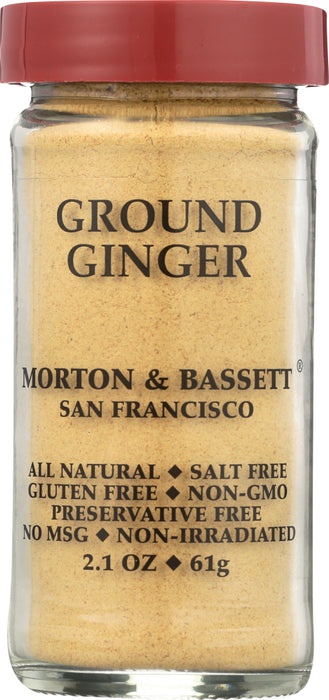 MORTON & BASSETT: Ground Ginger, 2.1 oz