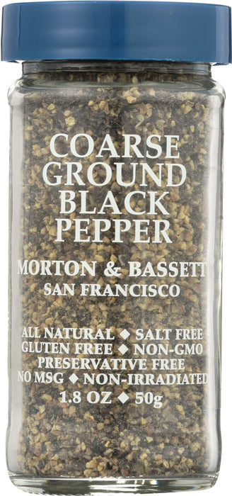 MORTON & BASSETT: Coarse Ground Black Pepper, 2.1 oz