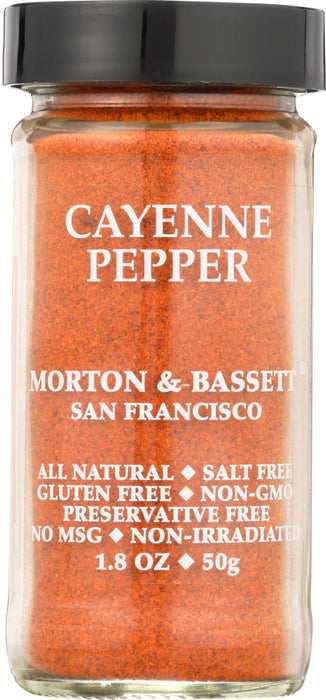 MORTON & BASSETT: Cayenne Pepper, 1.8 oz