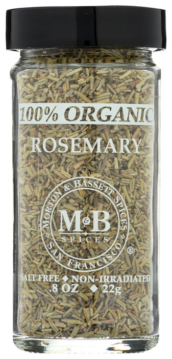 MORTON & BASSETT: Organic Rosemary, .8 oz
