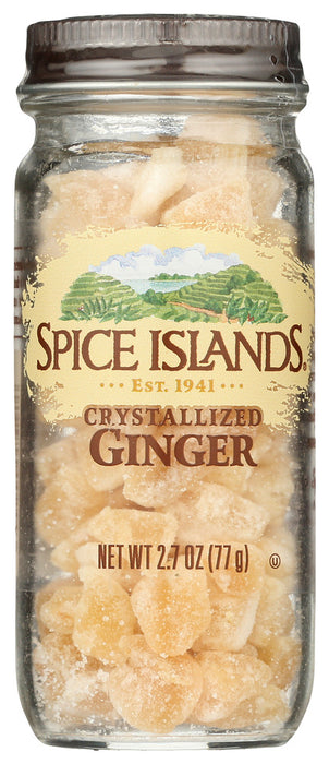 SPICE ISLANDS: Crystallized Ginger, 2.7 oz