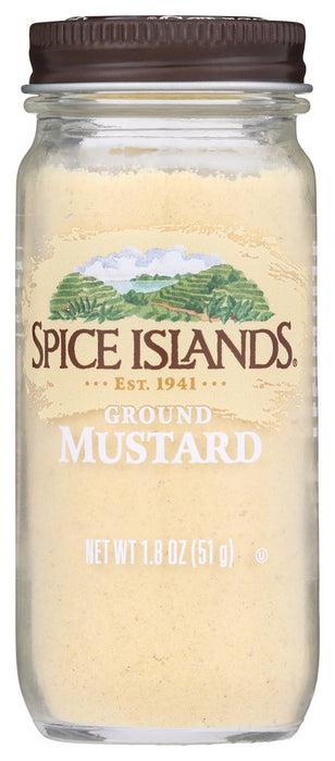 SPICE ISLANDS: Ground Mustard, 1.8 oz