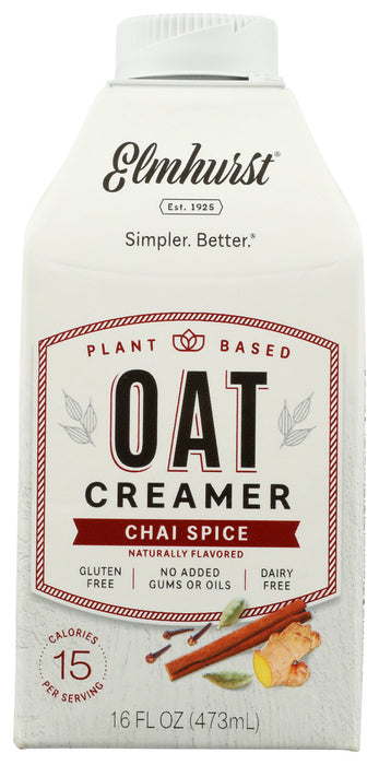ELMHURST: Creamer Oat Chai Spice, 16 oz