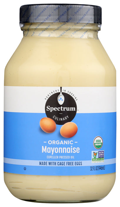 SPECTRUM NATURALS: Organic Mayonnaise, 32 oz
