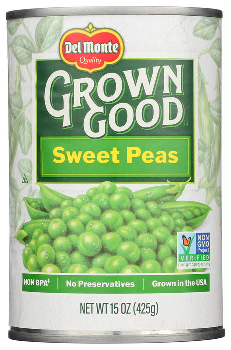 DEL MONTE: Peas Sweet, 15 OZ