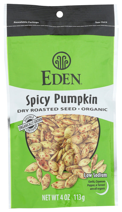 EDEN FOODS: Seed Pumpkin Spicy, 4 OZ