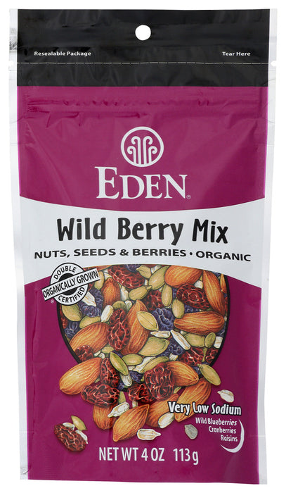EDEN FOODS: Wild Berry Mix Organic, 4 oz