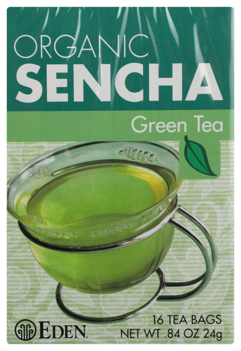 EDEN FOODS: Tea Sencha Green Org, 16 bg