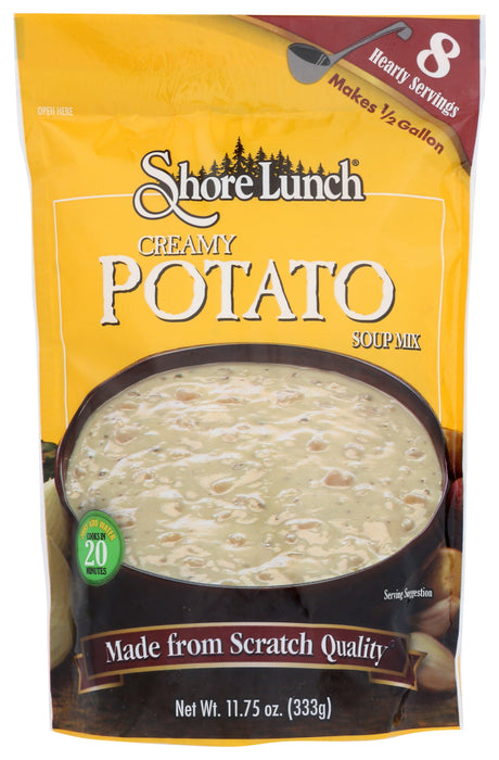 SHORE LUNCH: Creamy Potato Soup Mix, 11.75 oz