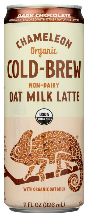 CHAMELEON COLD BREW: Dark Chocolate Oatmilk Latte, 11 fo