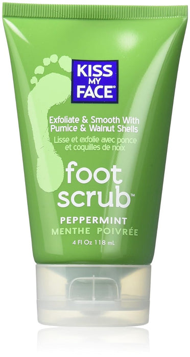 KISS MY FACE: Foot Scrub Peppermint, 4 oz