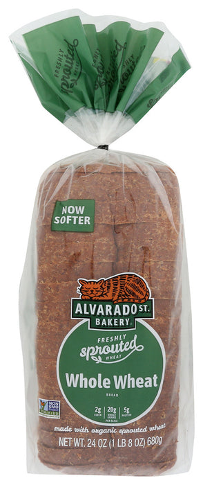 ALVARADO STREET BAKERY: Organic Sprouted Wheat Bread, 24 oz