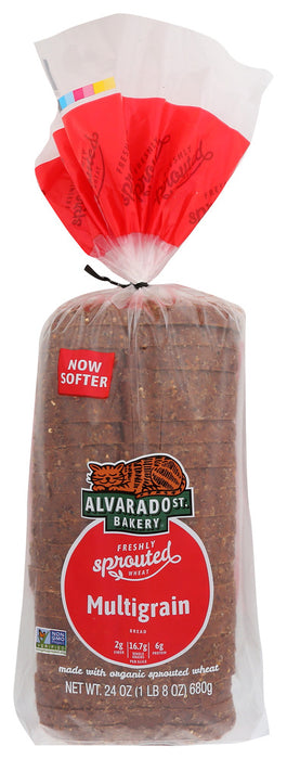 ALVARADO STREET BAKERY: Sprouted Multi-Grain Bread, 24 oz