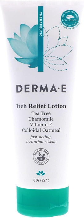 DERMA E: Itch Relief Lotion, 8 oz