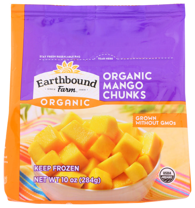 EARTHBOUND FARM: Organic Mango Chunks, 10 oz