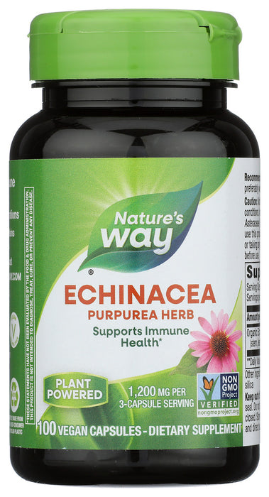 NATURES WAY: Echinacea Purpurea Herb, 100 cp