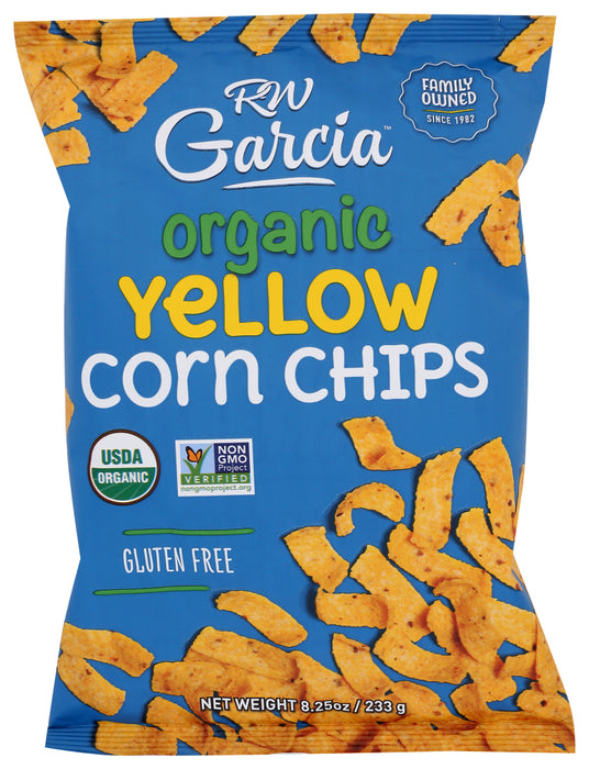 RW GARCIA: Organic Yellow Corn Chips, 8.25 oz