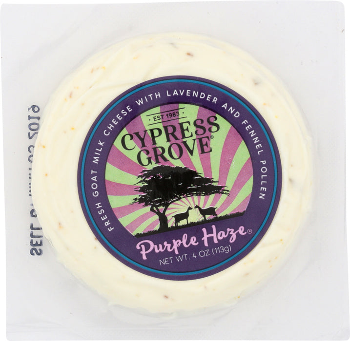 CYPRESS GROVE: Purple Haze Disk Cheese, 4 oz