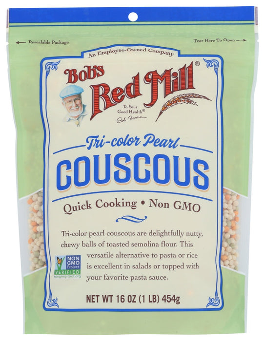 BOB'S RED MILL: Tri-Color Pearl Couscous, 16 oz