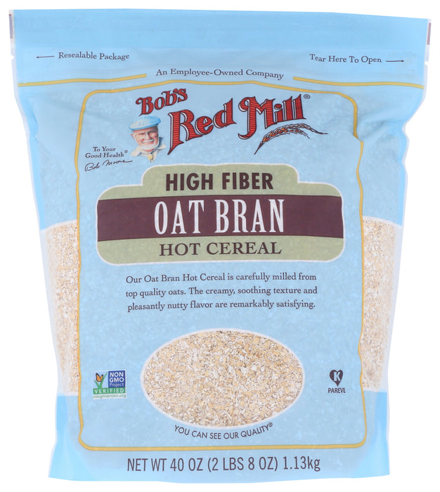 BOBS RED MILL: Oat Bran Hot Cereal, 40 oz