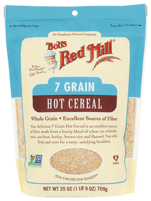 BOBS RED MILL: 7 Grain Hot Cereal, 25 oz