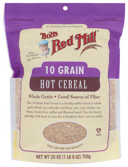 BOBS RED MILL: Cereal Hot 10 Grain, 25 oz