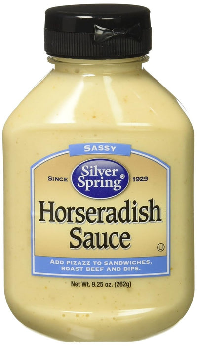 SILVER SPRING: Sassy Horseradish Sauce, 9.25 Oz