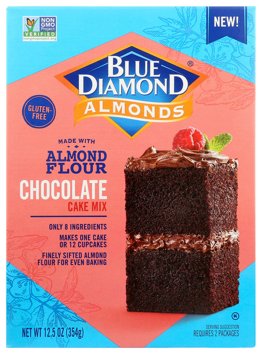 BLUE DIAMOND: Baking Mix Chocolate Cake, 12.5 oz