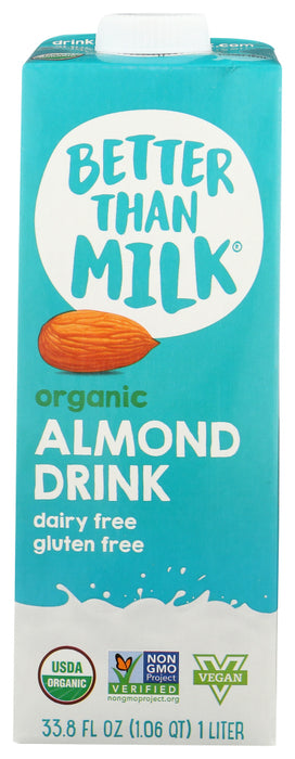 BETTER THAN MILK: Milk Almond Orgnl Org, 33.8 fo