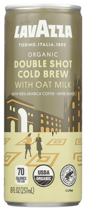 LAVAZZA: Double Shot Cold Brew Coffee, 8 fo