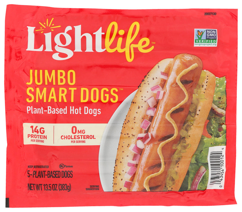 LIGHTLIFE: Smart Dogs Jumbo, 13.5 oz