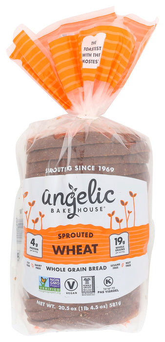 ANGELIC BAKEHOUSE: Bread Sprtd Wheat, 20.5 oz