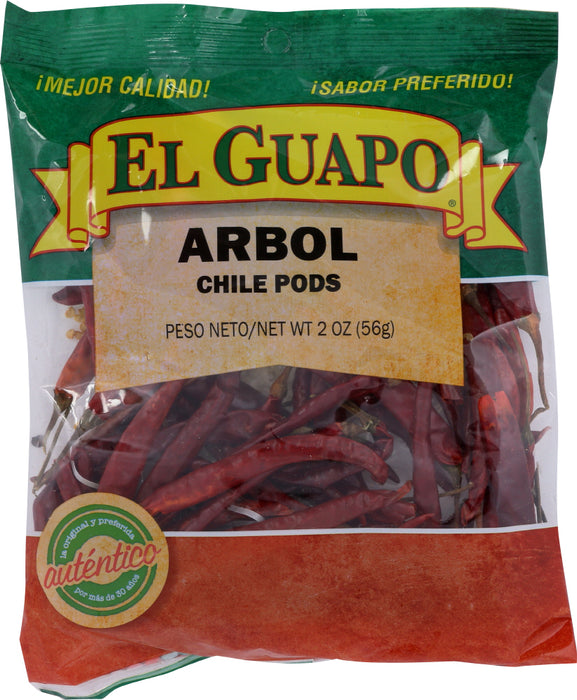 EL GUAPO: Spice Chili De Arbol Wh, 2 oz