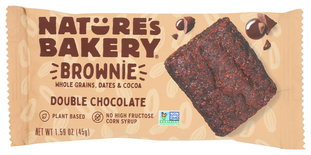 NATURES BAKERY: Bar Dbl Choc Brwnie, 1.59 OZ