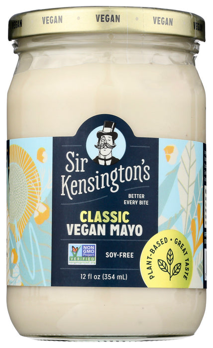 SIR KENSINGTONS: Classic Vegan Mayo, 12 oz