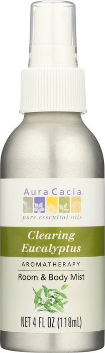 AURA CACIA: Eucalyptus Aromatherapy Mist, 4 oz