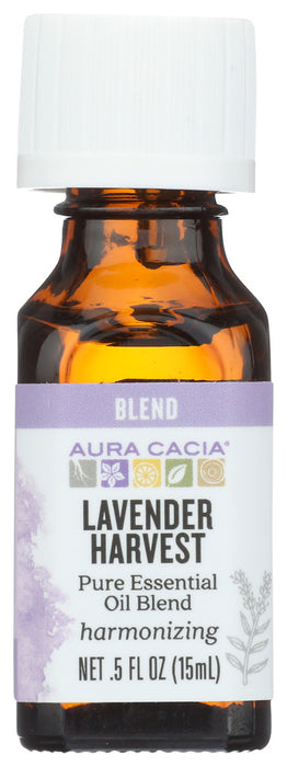 AURA CACIA: 100% Pure Essential Oil Lavender Harvest, 0.5 oz