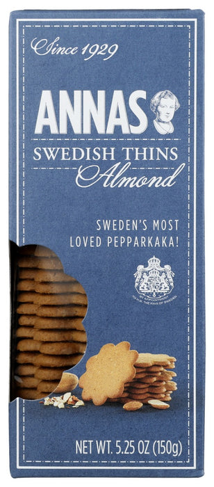 ANNAS: Thin Almond Cookies, 5.25 oz