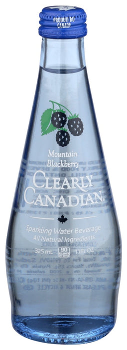 CLEARLY CANADIAN: Mountain Blackberry Sparkling Water, 11 fo