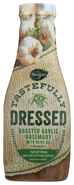 MARZETTI: Roasted Garlic Rosemary With Olive Oil Vinaigrette, 12 oz