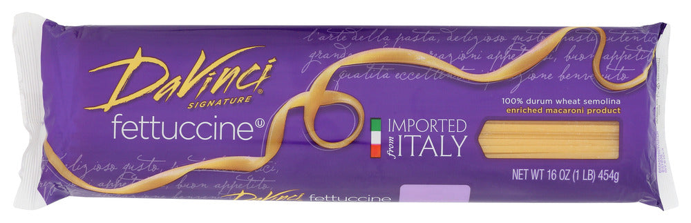 DAVINCI: Fettuccine Pasta, 16 Oz