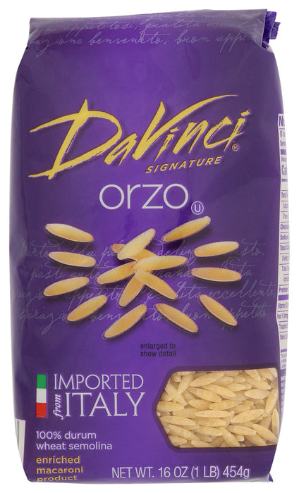 DAVINCI: Orzo Pasta, 16 Oz